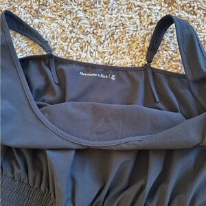 Abercrombie & Fitch Black Travel Jumpsuit